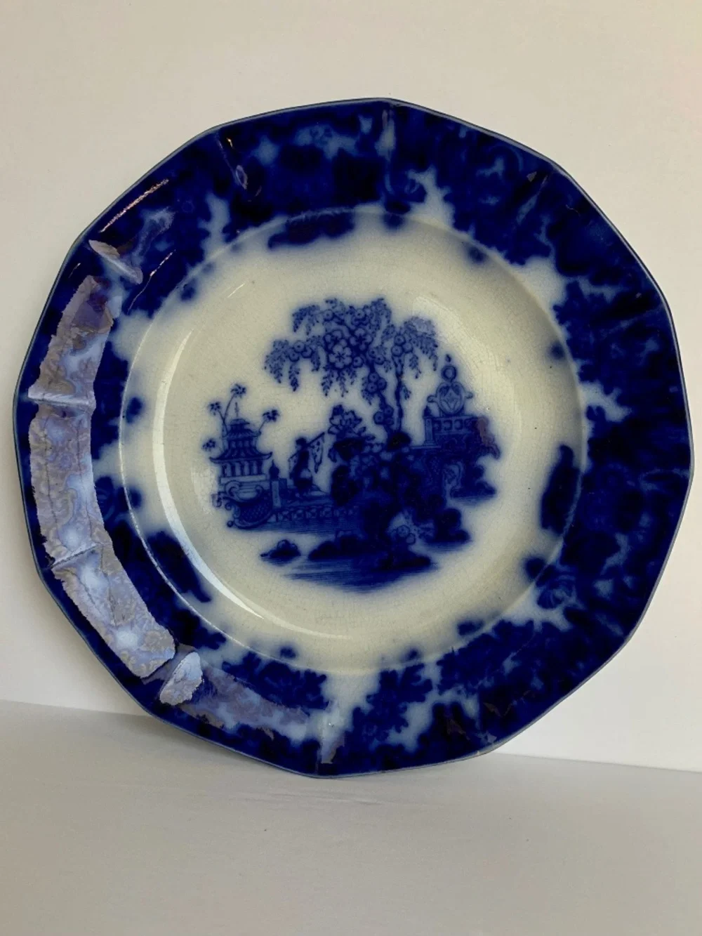 J&G Alcock pair antique